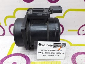 Medidor de Massa de Ar Volkswagen Golf VII 1.6 TDi 105 Cv de 2012 - Ref OEM :  04L906461B